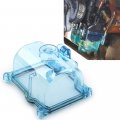 Fsfy Carburetor Clear Bottom Transparent Float Bowl Plastic Shell Blue For Pwk Big Bore Carb