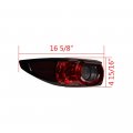 Astra Depot Tail Lamp Brake Lights Assembly Compatible For Mazda Cx-5 Light 2017-2021 Sport Touring W Halogen Bulb Replace