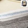 Autokay Driver Side Bottom Perforated Leather Seat Cover Tan For Ford F150 Lariat 2011-2014