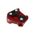 Motorcycle Kickstand Side Stand Plate Pad Aluminum Alloy Red For Honda Cb200x 2021-2022