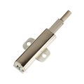 2 Pack Rok Hardware Slim Brushed Nickel Drawer Cabinet Door Cross Push Touch Latch Kitchen Home 