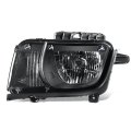 Auto Dynasty Gm2502346 Factory Style Halogen Headlight Lamp For Chevrolet Camaro 2010-2013 Driver Left Side Black Housing 