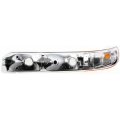 National Rv Dolphin 2002 2005 Motorhome Right Passenger Front Lamp Turn Signal Light Clear Lens Waterproof Part Number Rv0502