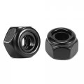 1 4-20 Nylon Insert Hex Lock Nuts 100 Pieces 304 Stainless Steel Black Oxide Finish External Drive 