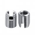 Uxcell Self Tapping Threaded Inserts M8 M12x15mm Carbon Steel Repairing Nuts 10pcs