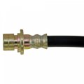 Brake Hose For Dodge Grand Caravan 2006 Flexible With Treated Steel Fittings Female End 10mm Thread Part 01466-sda-a00 Black 