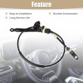 Uxcell Automatic Transmission Shifter Cable Gear Shift Control Lever Selector No 68003138ac For Jeep Commander Sport 3 7l 4