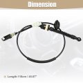 Uxcell Automatic Transmission Shifter Cable Gear Shift Control Lever Selector No 68003138ac For Jeep Commander Sport 3 7l 4