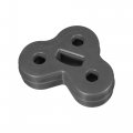 X Autohaux C2c32948 11mm 3 Holes Muffler Exhaust Hanger For Xf Xj 2008-2018 Bushing Rubber Mount Bracket Car Insulator Tail