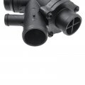 A-premium Engine Coolant Thermostat Housing Assembly With Gasket Compatible Land Rover Range Sport Lr4 Jaguar Xf Xfr Xfr-s Xj