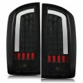 Hecasa Led Tail Lights Assembly Compatible With 2002-2006 Dodge Ram 1500 2500 3500 Tube Bar Rear Brake Turn Signal Lamp