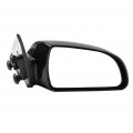 Ocpty Black Right Side Mirror Fit For 2006-2010 Hyundai Sonata Textured Glass Manual Folding Heated