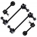 4pcs Suspension Kit Front Rear Sway Bar Link Fit 2010-2012 Ford Fusion 2009-2012 Lincoln Mkz 2010-2011 For Mercury Milan 