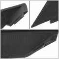 Auto Dynasty Vo1038112 Front Fog Light Cover Compatible With Volvo S90 V90 2017-2021 Driver Left Side Smooth Black