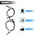 Uxcell 2pcs Rear Left Right Abs Wheel Speed Sensor For Bmw X5 2007-2018 X6 3 0l 4 4l 2008-2019 No 34526771777