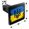 Ukraine Coat Of Arms Tow Trailer Hitch Cover Plug Insert