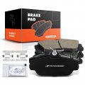 Front Ceramic Disc Brake Pads Set For Select Honda Models Taurus Thunderbird Continental Mark Viii Cougar Sable With Hardware 4