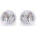 Fog Light Pair For Ford F-150 2006 2007 2008 2009 2010 Driver And Passenger Side Capa Certified 6l3z 15201 Aa Fo2592220 Halogen 