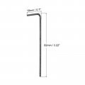Uxcell 5 64 Ball End Hex Key Wrench L Shaped Long Arm Cr-v Repairing Tool Black