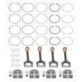 Engine Connecting Rod And Piston Rings Kit For Hyundai Elantra 2014-2016 Gt 2014-2018 Tucson Forte Koup Soul 2014-2019 2 0