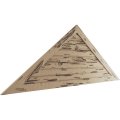 Ekena Millwork Gvurtr34x17dpcpr Timberthane Rustic Urethane Gable Vents Primed Tan
