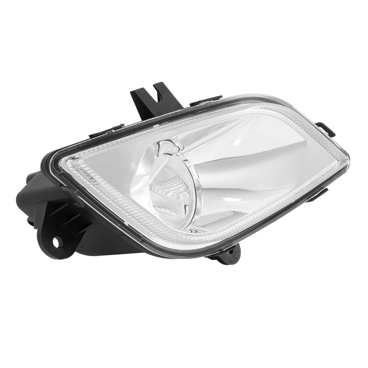 Front Right Led Fog Light For 2018 2024 Freightliner Cascadia Passenger Side Clear Lens Chrome Housing Replacement A6603653003