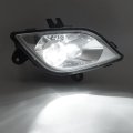 Front Right Led Fog Light For 2018 2024 Freightliner Cascadia Passenger Side Clear Lens Chrome Housing Replacement A6603653003