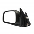Ocpty Light Textured Left Side Mirror Fit For 2002-2006 Honda Cr-v Glass Manual Folding