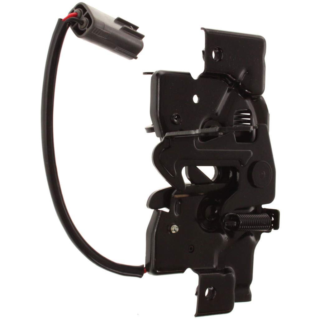 Hood Latch With Alarm System For Mazda 5 2006 2007 2008 2009 2010 Cc4356620a Ma1234109 Black Standard Replacement Part