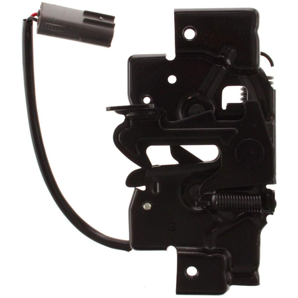 Hood Latch With Alarm System For Mazda 5 2006 2007 2008 2009 2010 Cc4356620a Ma1234109 Black Standard Replacement Part