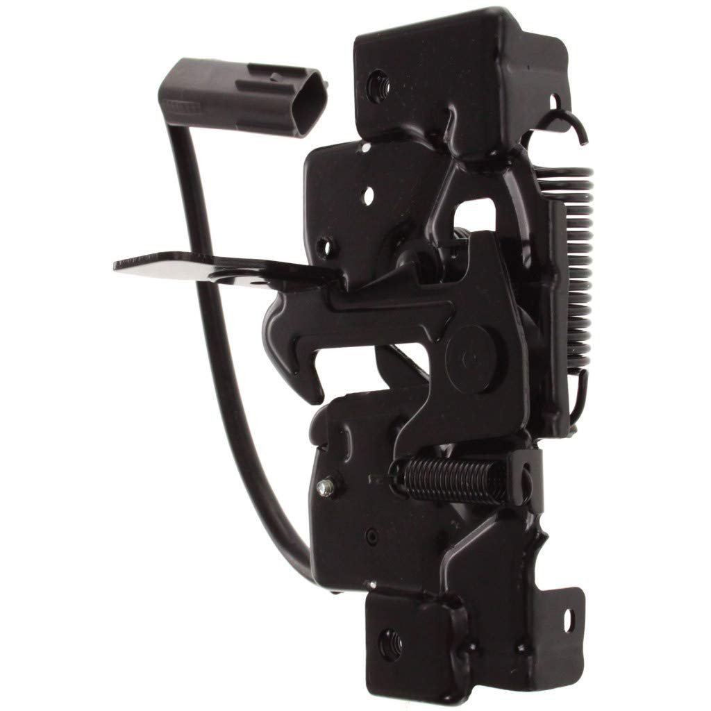 Hood Latch With Alarm System For Mazda 5 2006 2007 2008 2009 2010 Cc4356620a Ma1234109 Black Standard Replacement Part