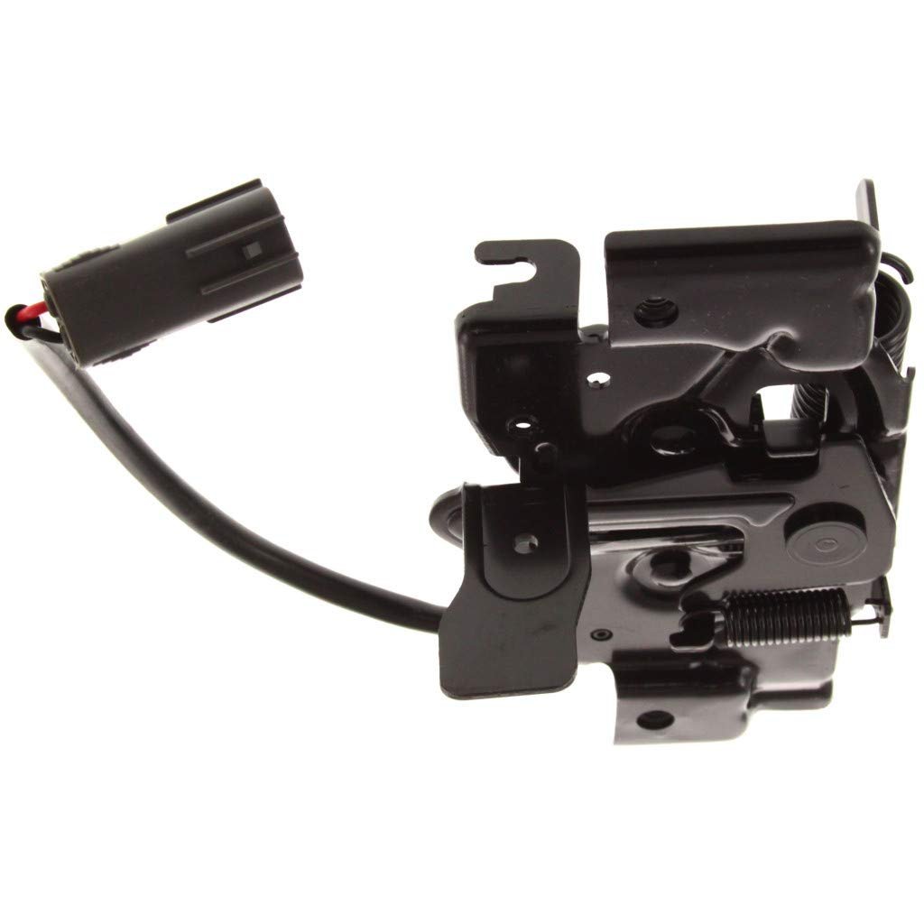 Hood Latch With Alarm System For Mazda 5 2006 2007 2008 2009 2010 Cc4356620a Ma1234109 Black Standard Replacement Part