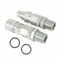 Waltyotur Hyd Quick-connect Coupler Replacement For John Deere 260 325 Ct332 35g 50c At312877 Kv13884