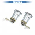 Uxcell 1 Set Ignition Switch Cylinder Door Lock With Keys For Toyota Land Cruiser 1981-1990 No 6905119065