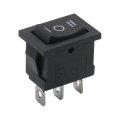 Baomain 5 X Ac 6a 250v 10a 125v 3pin Spdt On Off On 3 Position Snap In Boat Rocker Switch