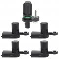 Ocpty 12615626 5pcs Camshaft Crankshaft Position Sensor Replacement For 2012-2020 Chevrolet Impala