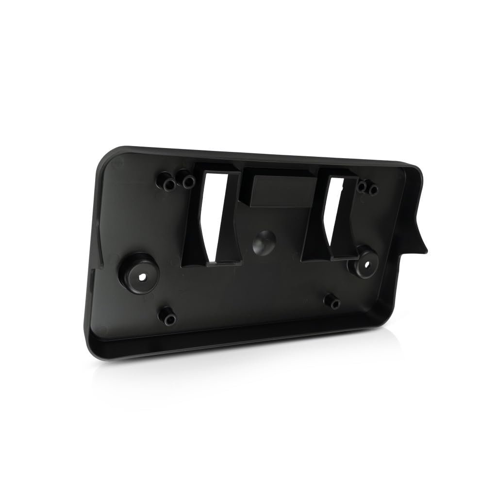Front License Plate Bracket For Gmc Sierra 1500 2022 2023 2024 2025 Plastic Replacement Gm1068251 Black Standard Style