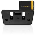 Front License Plate Bracket For Gmc Sierra 1500 2022 2023 2024 2025 Plastic Replacement Gm1068251 Black Standard Style