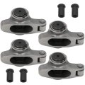 4x 1 6 Ratio 3 8 Studs Engine Roller Rocker Arm For Small Block Chevy 327 350 400