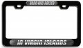 Born And Raised In Virgin Islands Bl 3d Metal License Plate Frame Auto Suv Truck Tag Holder E10