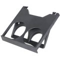 Instrument Panel Dual Cup Holder Assembly Replacement For 1993 To 1998 T100 Black Plastic Part Number 55620 34010 
