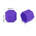 X Autohaux 20pcs 19mm Universal Purple Silicone Wheel Nut Lug Hub Screw Rim Bolt Covers Tyres Caps For Automotive