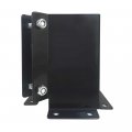 Pylex 13060 Bolt Spike Head 44 Post Anchor Bracket Black