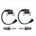 Whfzn 2pcs Ignition Coils 30500-z6l-043 With Spakr Plug For Honda Gx630 Gx660 Gx690 Gxv630 Gxv660 Gxv690r