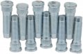Moser Engineering 8368 1 2 20 X 1-3 4 And 0 615 Knurl Diameter Wheel Stud Pack Of 10 