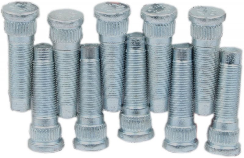 Moser Engineering 8368 1 2 20 X 1-3 4 And 0 615 Knurl Diameter Wheel Stud Pack Of 10