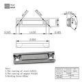 4 Cts Of Neodymium Channel Magnet With 50 Lb Holding Power By Cms Magnetics 