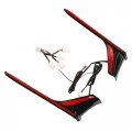 Tcmt Rear Vertical Led Red Light Lens Strips Fit For Honda Goldwing Gl1800 12-17 15