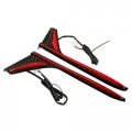 Tcmt Rear Vertical Led Red Light Lens Strips Fit For Honda Goldwing Gl1800 12-17 15