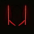 Tcmt Rear Vertical Led Red Light Lens Strips Fit For Honda Goldwing Gl1800 12-17 15
